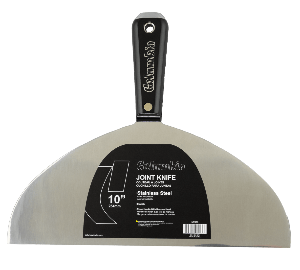 Columbia 10" Nylon Handle Putty Knife - Mississauga Hardware Centre Inc