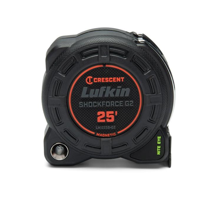 Crescent LM1225B - 02 1 - 1/4" x 25' Shockforce Nite Eye™ G2 Magnetic Tape Measure - Mississauga Hardware Centre Inc