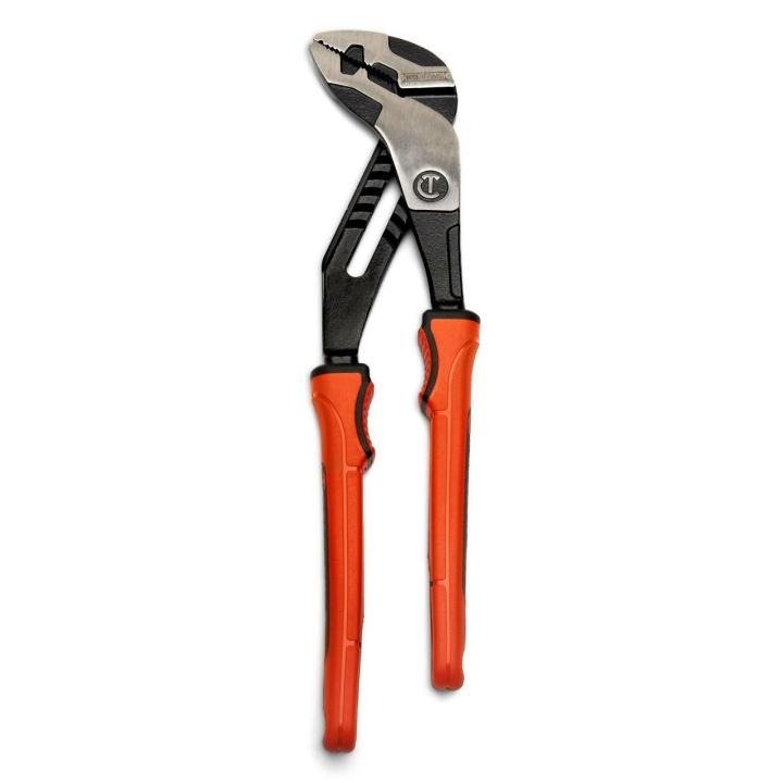 Crescent RTZ212CGR 12" Z2 K9™ Straight Jaw Tongue and Groove Plier with Dual Material Rawhide Handle - Mississauga Hardware Centre Inc