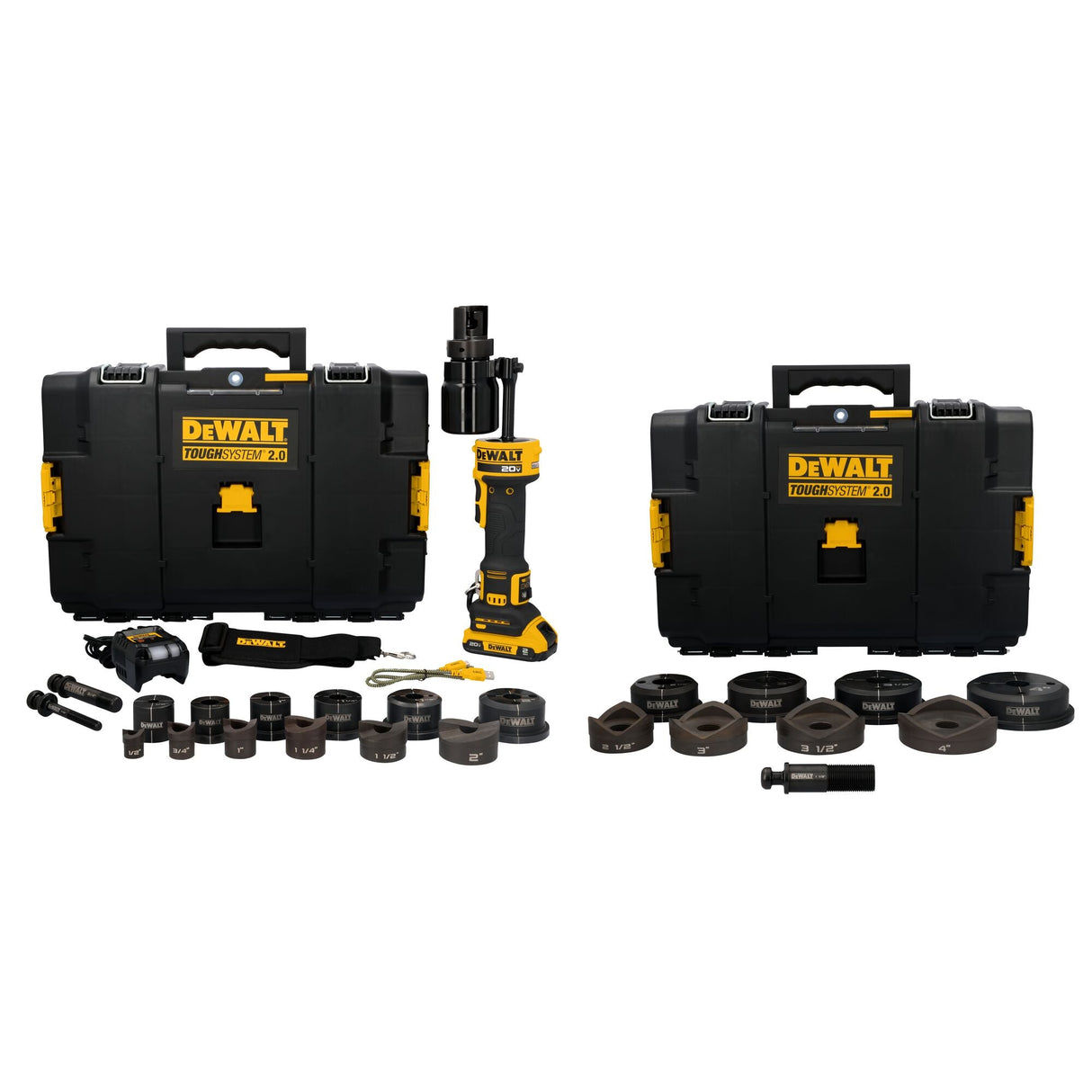 DEWALT DCE600D1 20V MAX* Hydraulic Knockout Tool Kit - Mississauga Hardware Centre Inc