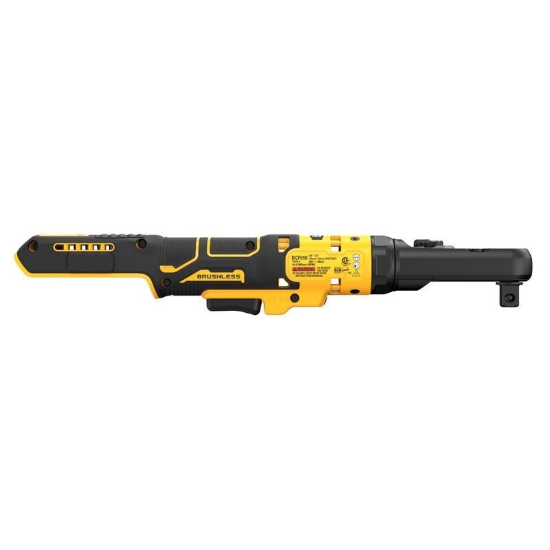 DEWALT DCF510B 20V MAX XR BRUSHLESS CORDLESS 3/8" and 1/2" SEALED HEAD RATCHET (TOOL ONLY) - Mississauga Hardware Centre Inc