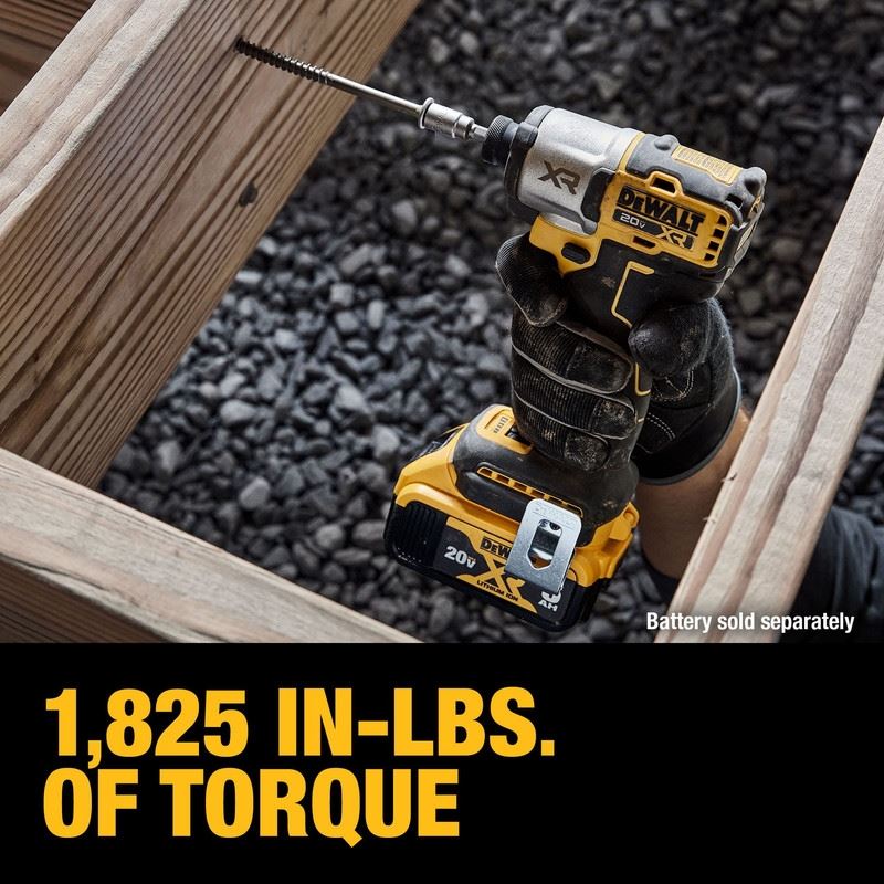 DEWALT DCF845B 20V MAX XR 3 - Speed Impact 1/4 in. Driver (Tool Only) - Mississauga Hardware Centre Inc