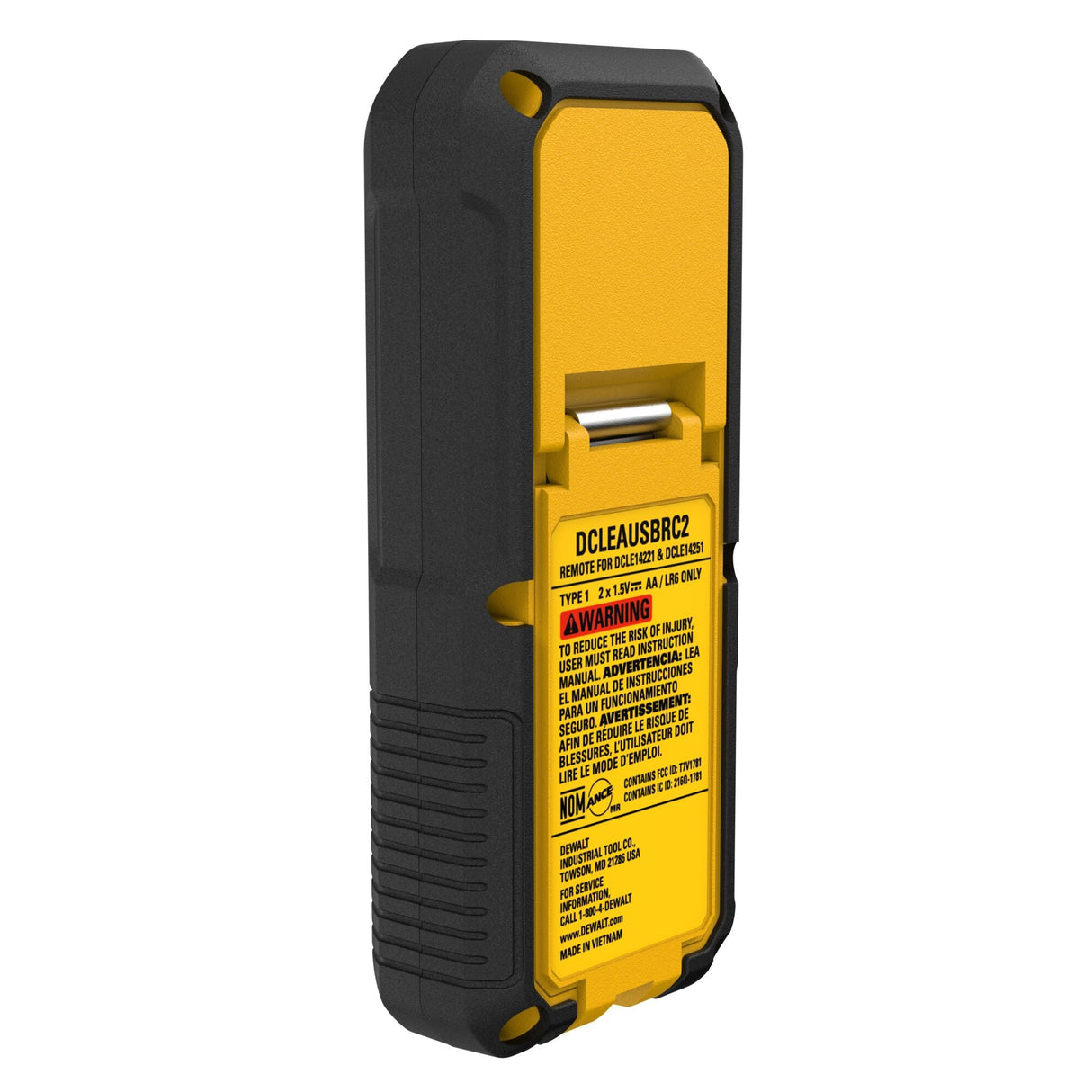 DEWALT DCLEAUSBRC2 Remote Control for USB Green Crossline and Spot Lasers DCLE14221G/GB & DCLE14251G/GB - Mississauga Hardware Centre Inc