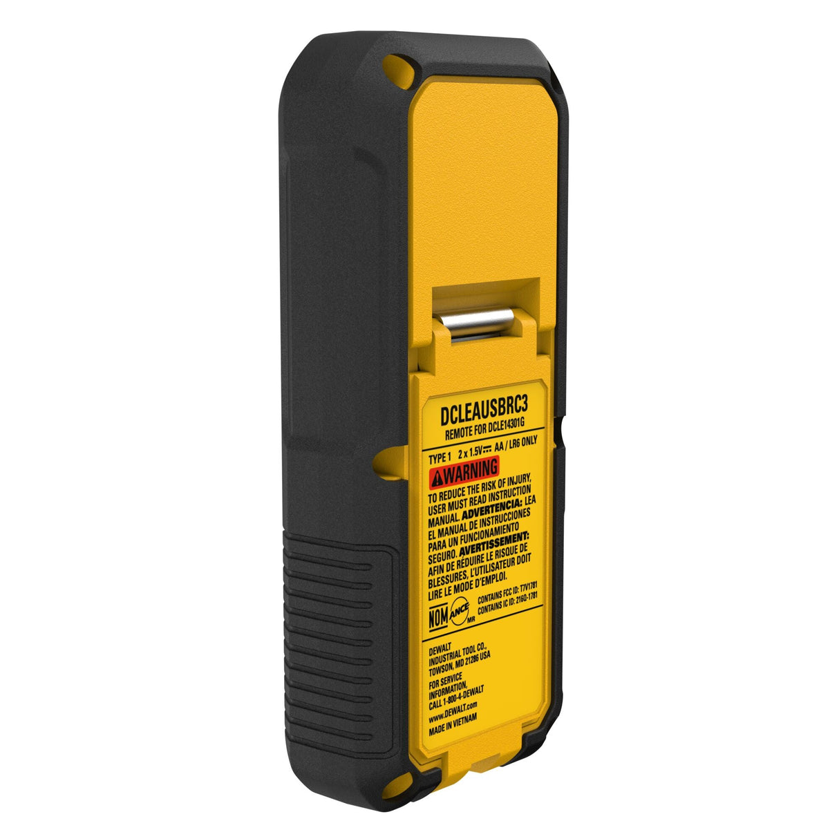 DEWALT DCLEAUSBRC3 Remote Control for USB DCLE14301G/GB Green 3X180° Line Laser - Mississauga Hardware Centre Inc
