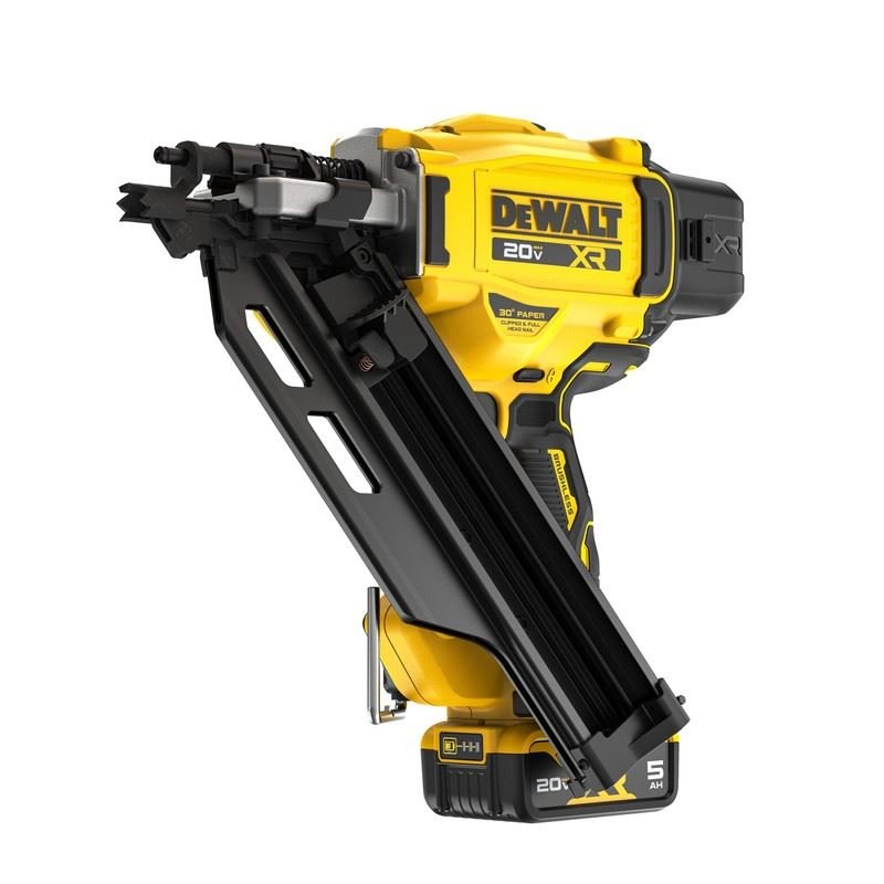 DEWALT DCN930P1 20V MAX Brushless Cordless 30 degree Paper Tape Framing Nailer Kit - Mississauga Hardware Centre Inc