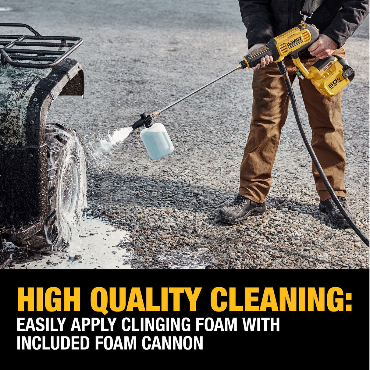 DEWALT DCPW1000X1 60V MAX* 1000 MAX PSI Cordless Power Cleaner Kit - Mississauga Hardware Centre Inc