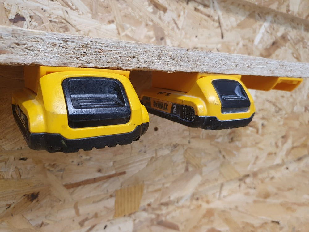 DEWALT BM-DW20-YLW-6 Battery Mounts 20v/60v (6 Pack)
