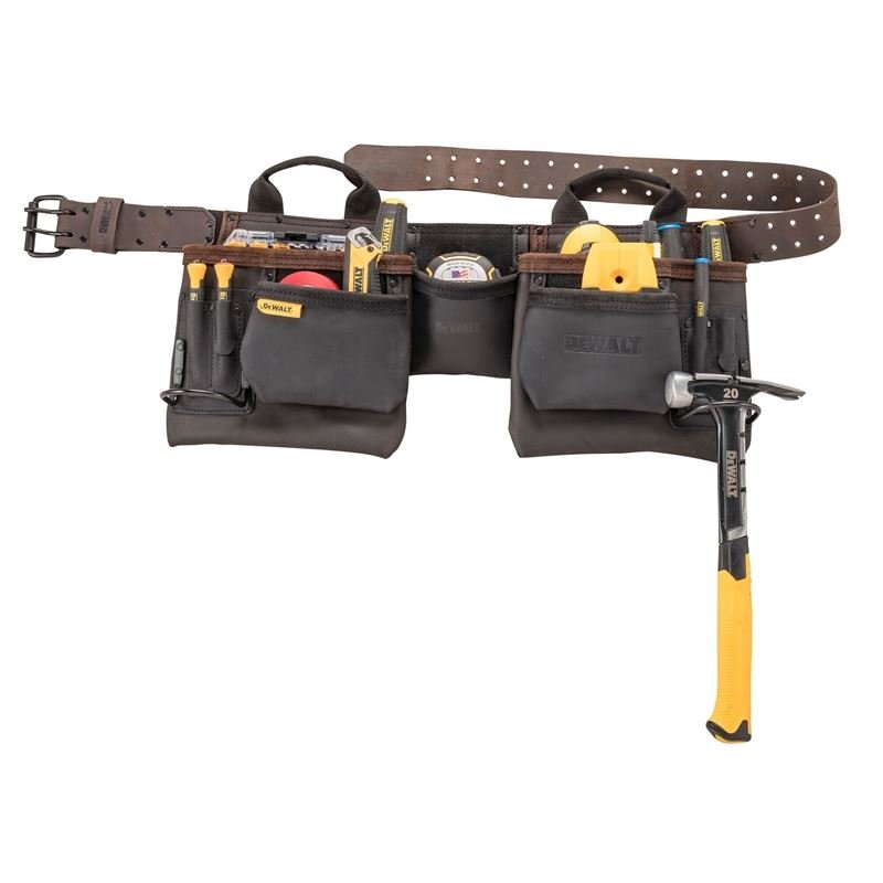 Dewalt DWST550112 Leather Tool Apron - Mississauga Hardware Centre Inc