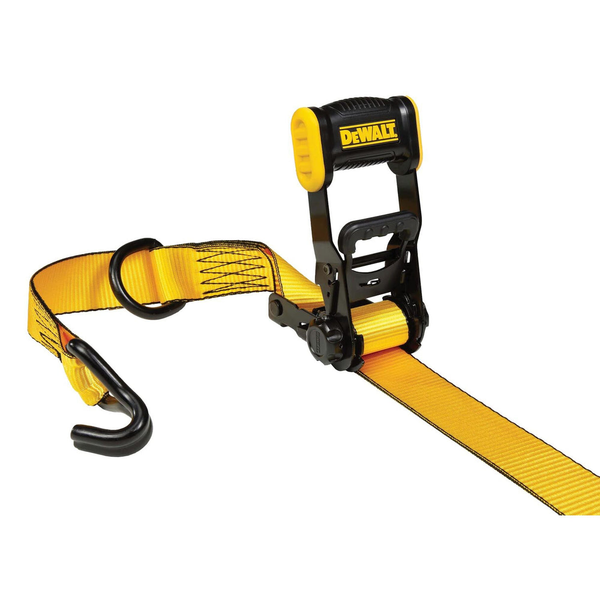 DEWALT DXBC33002 1.5" x 16' Medium Duty Ratchet Tie Down Straps 3300 LB Break Strength (2 PK) - Mississauga Hardware Centre Inc