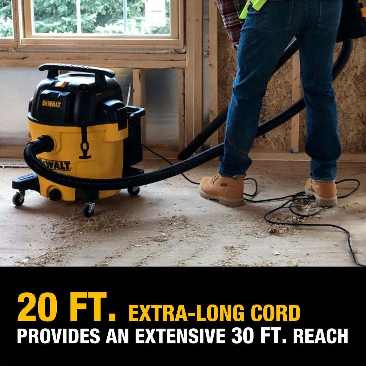 DEWALT DXV12PQTA 12 Gallon 5.5 PHP STEALTHSONIC QUIET VACUUM - Mississauga Hardware Centre Inc