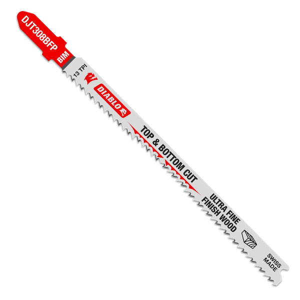 DIABLO DJT308BFP5 4 - 5/8" 13TPI Bi - Metal Jig Saw Blades for Wood (5 - pk) - Mississauga Hardware Centre Inc