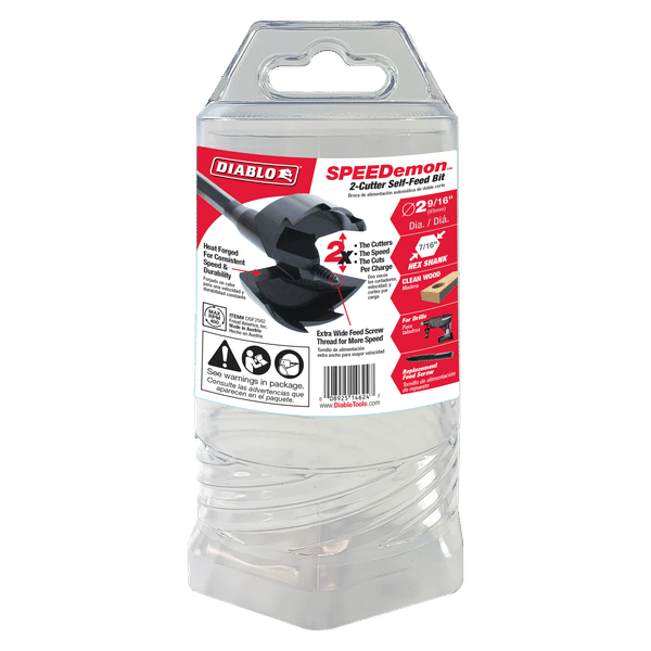 DIABLO DSF2562 2 - 9/16" SPEEDemon™ 2 - Cutter Self Feed Bit - Mississauga Hardware Centre Inc