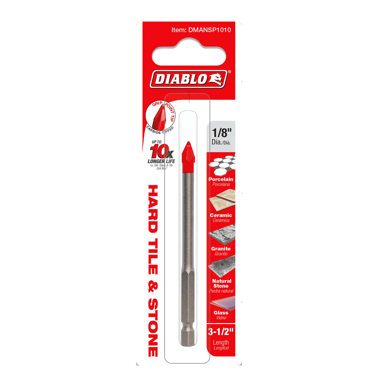 Diablo Hard Tile & Stone Carbide Tipped Drill Bit - Mississauga Hardware Centre Inc