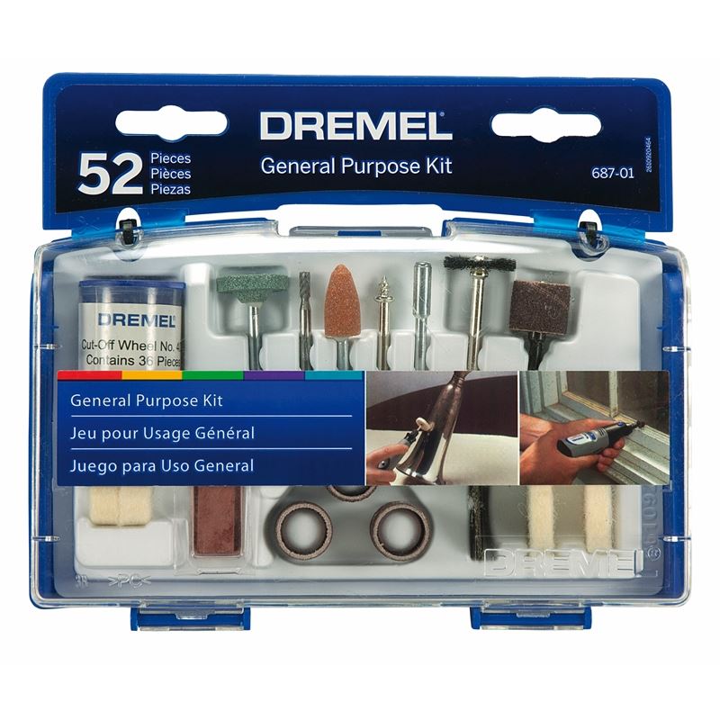 Dremel | 687 - 01 52 pc. General Purpose Kit - Mississauga Hardware Centre Inc