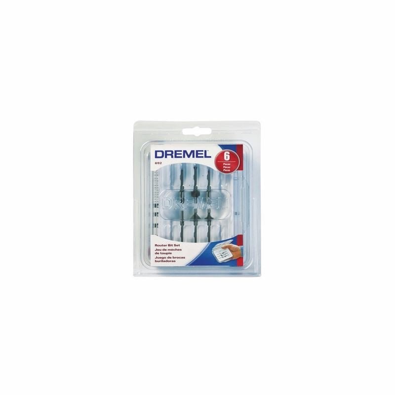 Dremel | 692 6 pc. Router Bit Kit - Mississauga Hardware Centre Inc
