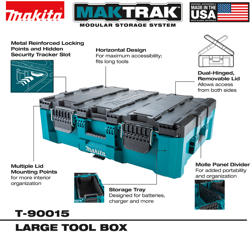 Makita MAKTRAK™ Large Tool Box
