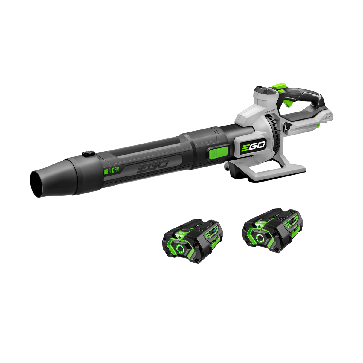 EGO LB8803 - 2 POWER+ 880CFM Blower with 2 x 4.0Ah Batteries and 320W Charger - Mississauga Hardware Centre Inc