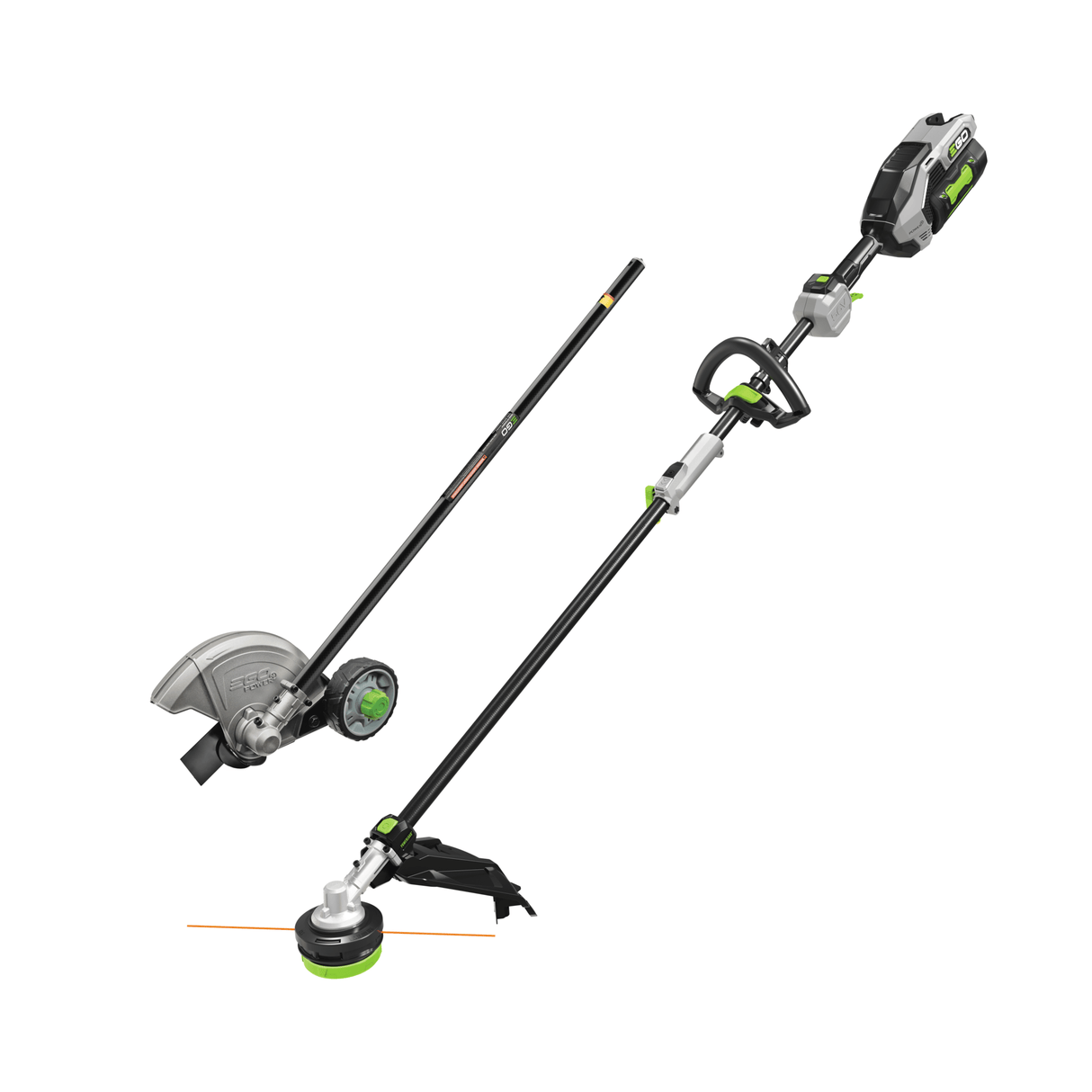 EGO MHC1603 Power+ MultiHead Combo Kit; 16 Carbon Fiber String Trimmer with POWERLOAD™, Carbon Fiber Edger, and 56V Power Head with 4.0Ah Battery and 320W Charger - Mississauga Hardware Centre Inc