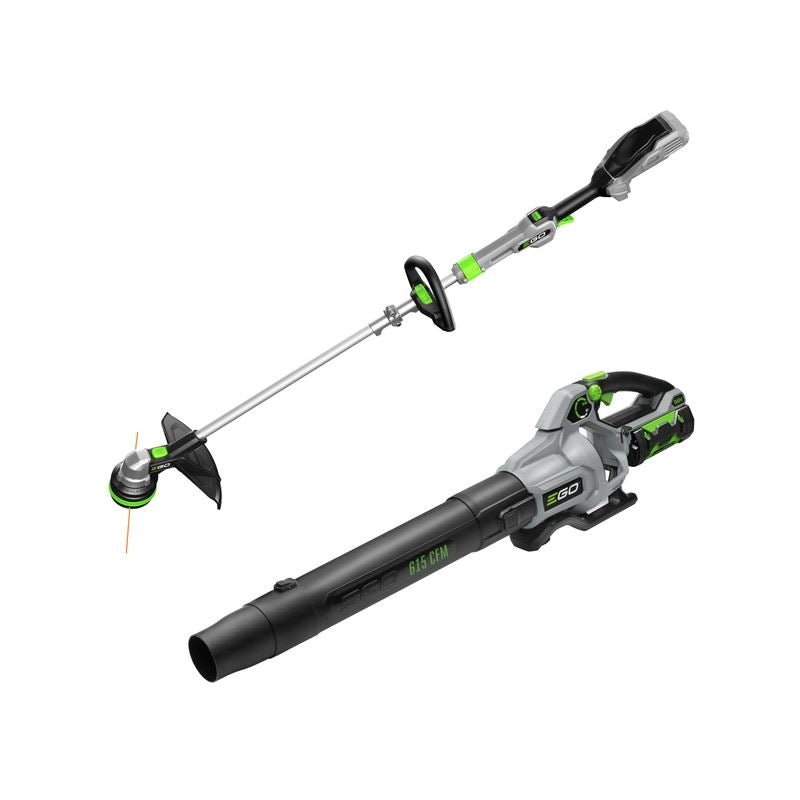 EGO ST6151LB POWER+ 15" POWERLOAD STRING TRIMMER WITH ALUMINUM TELESCOPIC SHAFT and 615 CFM BLOWER COMBO KIT - Mississauga Hardware Centre Inc