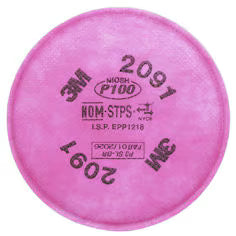 3M™ Particulate Filter 2091, P100