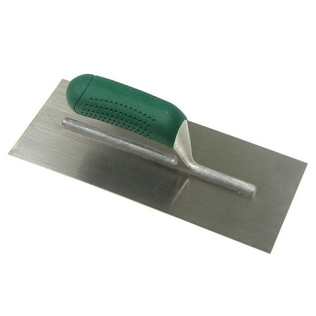 RICHARD PC-11-C 11 IN. X 4 1/2 IN. DRYWALL CURVED TROWEL, RUBBERIZED GRIP