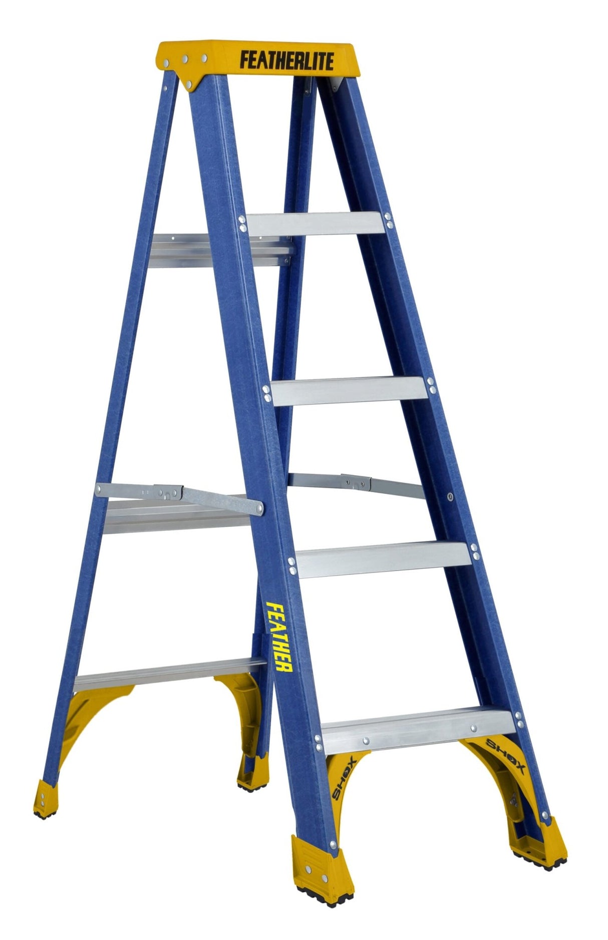 FEATHERLITE 6305 5′ HEAVY DUTY FIBERGLASS STEPLADDER - Mississauga Hardware Centre Inc