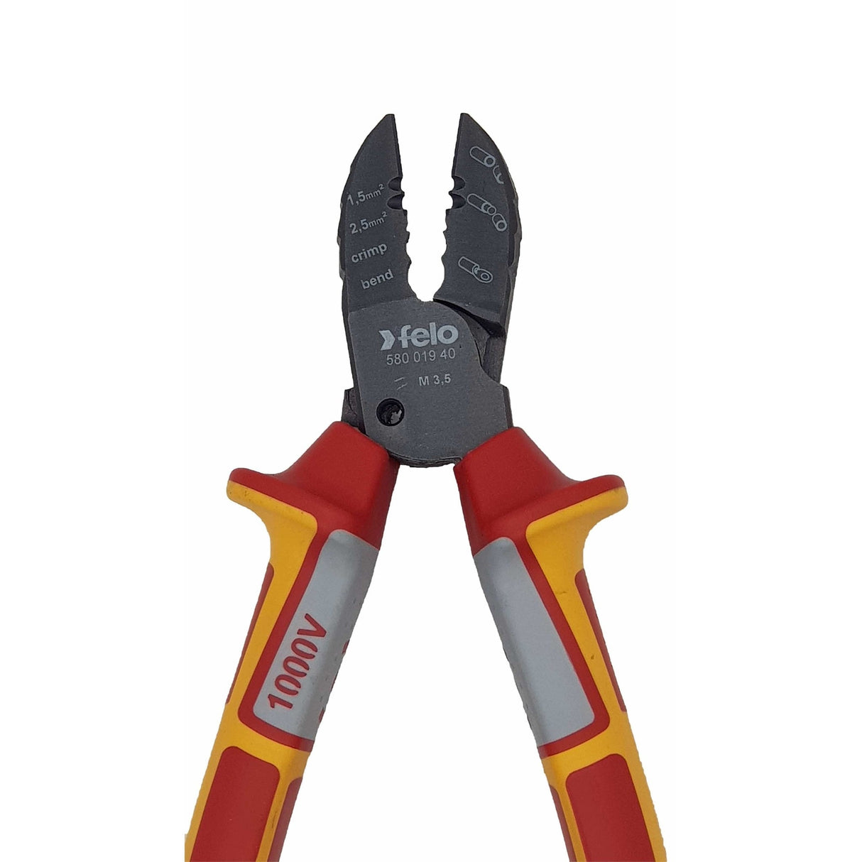 Felo Electrician Side Cutters VDE 3C 190 mm - 7.5" - Mississauga Hardware Centre Incfelo00058301940