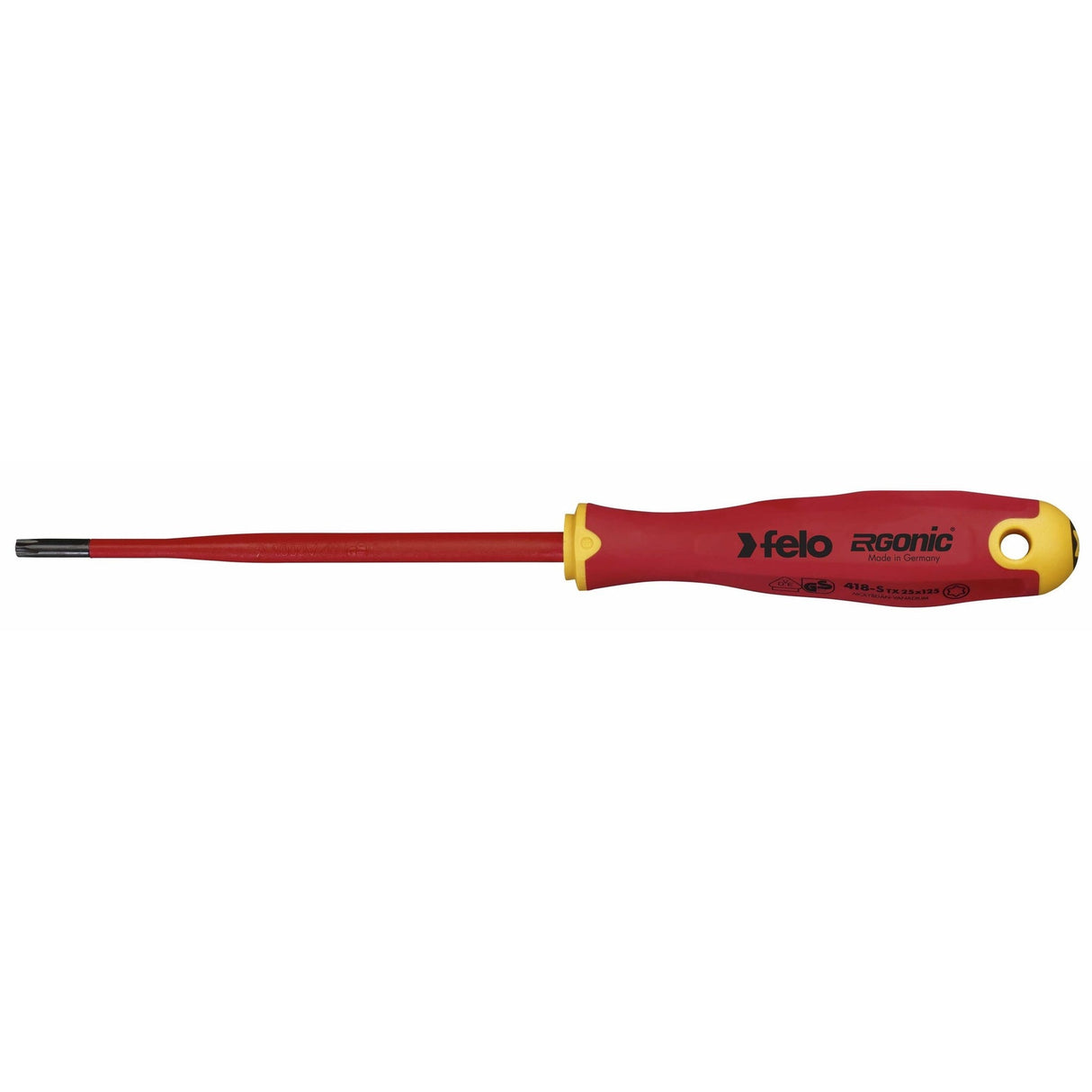 FELO SD ERGONIC VDE E - slim TORX® T 25 x 125 Screwdriver with 3C - handle - Mississauga Hardware Centre Inc