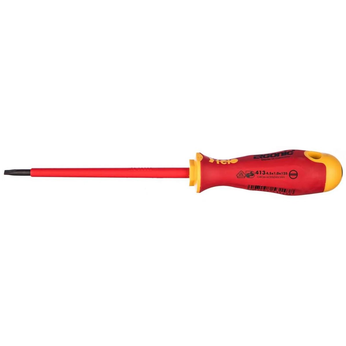 Felo SD ERGONIC VDE Slotted SL 5,5 x 1,0 x 125 - Mississauga Hardware Centre Inc