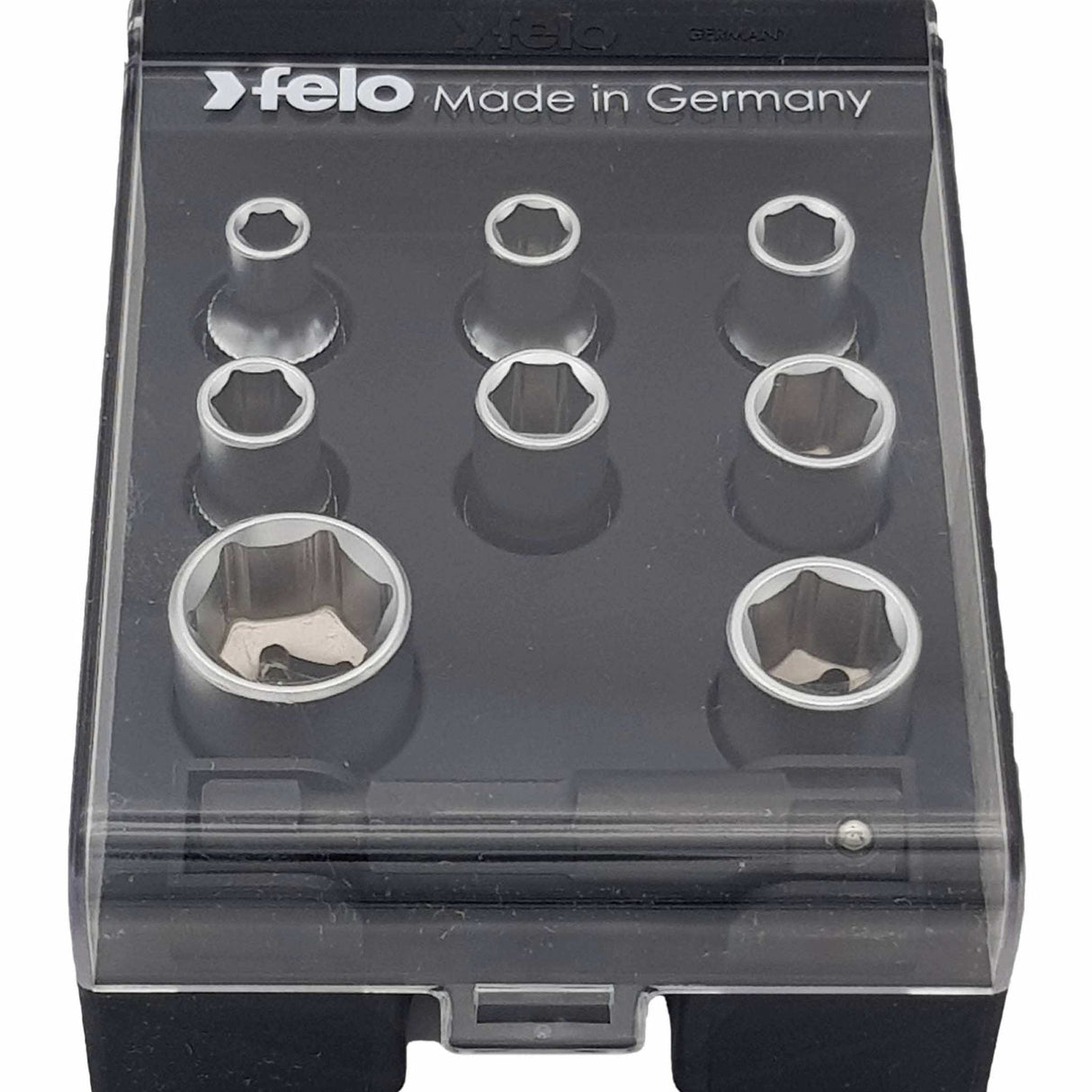 Felo Socket - Box 1/4" 9 - pcs. SW 4 - 13 mm - Mississauga Hardware Centre IncFELO00005798106