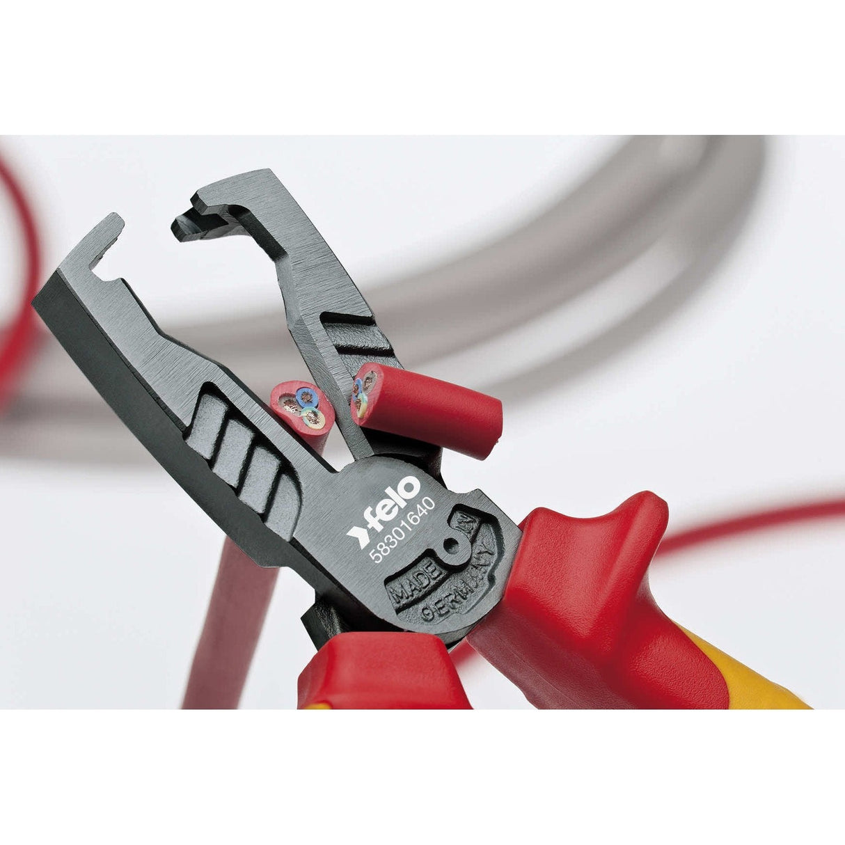 Felo Wire Stripping Pliers VDE 3C 180 mm - 7 - 1/4" - Mississauga Hardware Centre Incfelo00058601840