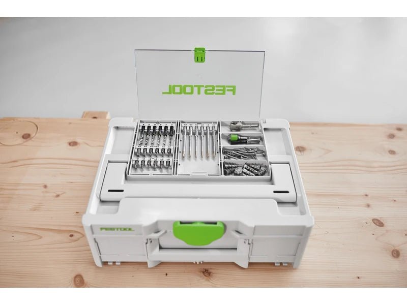 FESTOOL 577779 BKS SYS3 D3 - 8 K CE/W F Bit Set - Mississauga Hardware Centre Inc