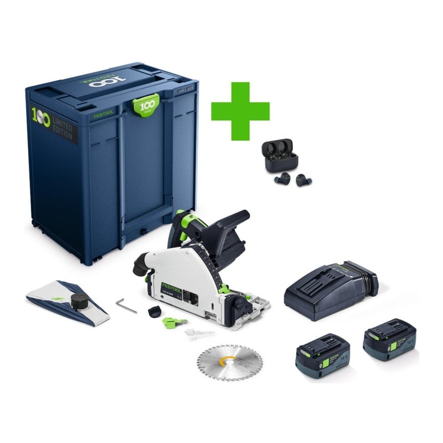 FESTOOL 578231 100 years Cordless Track Saw TSC 55 KEBI - F - Plus/XL 100Y Limited Edition - Mississauga Hardware Centre Inc
