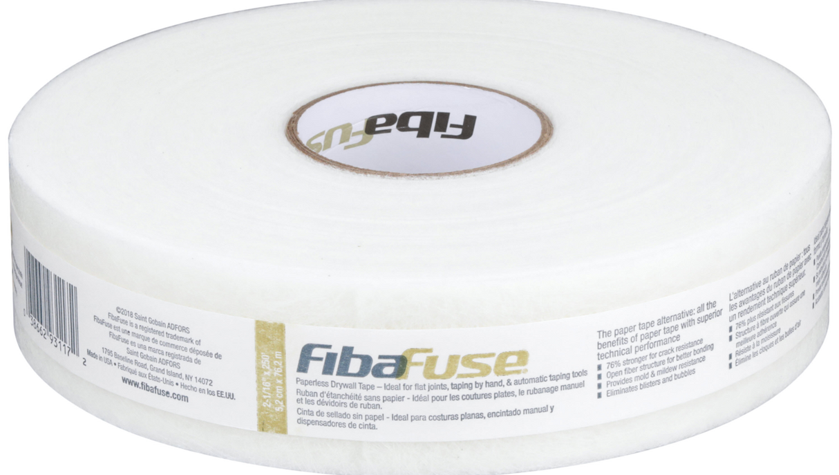 FIBAFUSE 2-1/16" x 250ft Paperless Tape