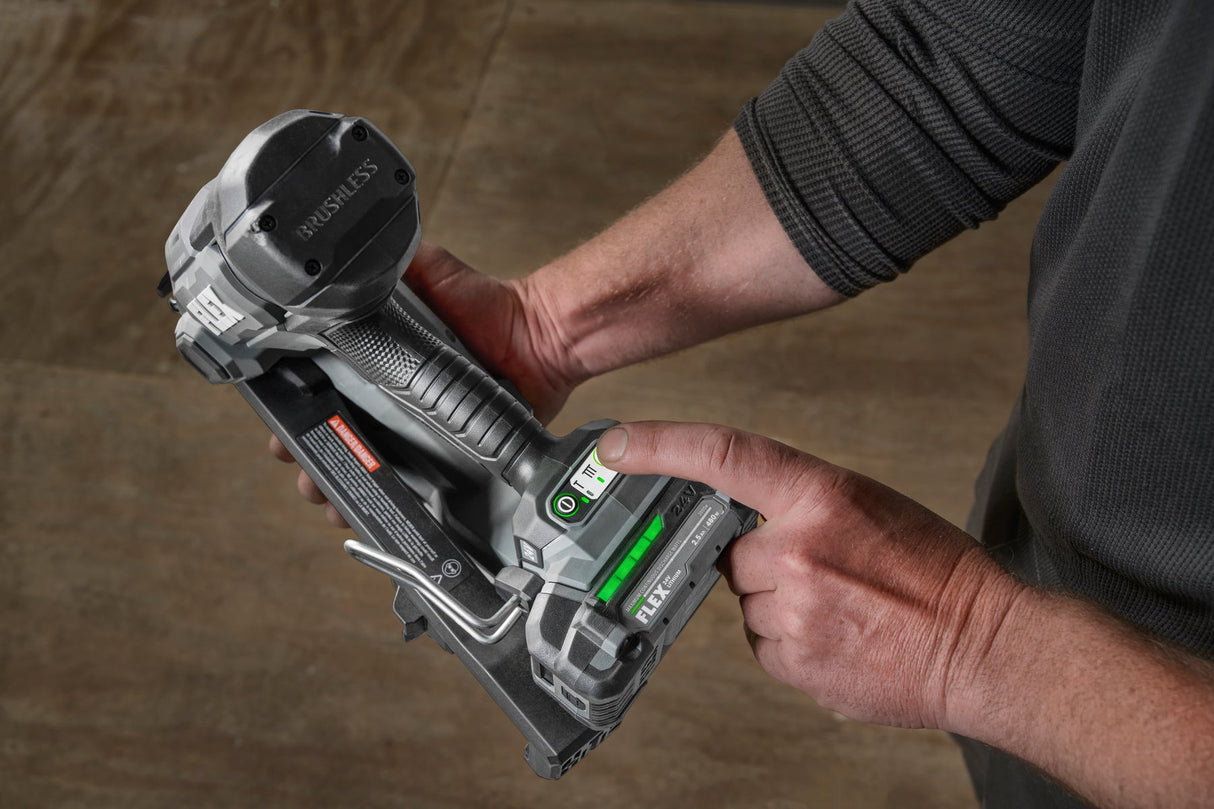 FLEX FX4311B - Z 15Ga Angled Finish Nailer - Tool Only - Mississauga Hardware Centre Inc