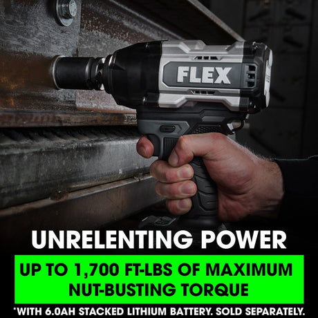 FLEX FX1472B-1C 24V 3/4" High-Torque Impact Wrench Kit