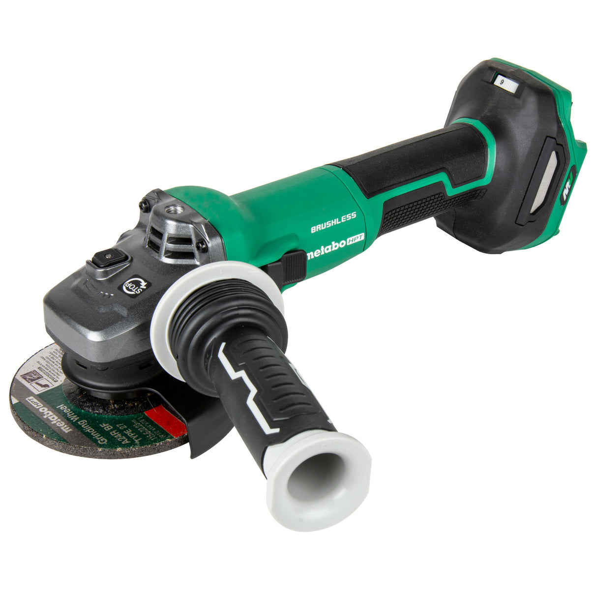 metabo HPT G3613DVEQ6M 36V MultiVolt™ 5" Variable Speed Slide Switch Angle Grinder (Tool Only)