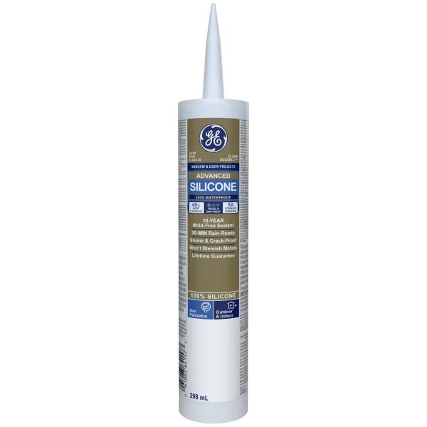 GE 300ml Window & Door Sealant - White - Mississauga Hardware Centre Inc