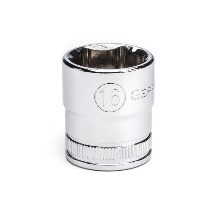 GEARWRENCH 80384 3/8" Drive 6 Point Standard Metric Socket 16mm - Mississauga Hardware Centre Inc