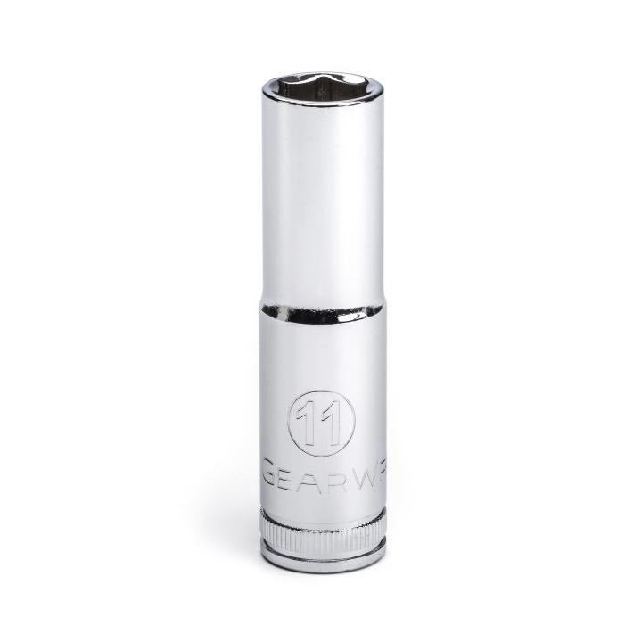 GEARWRENCH 80393D 3/8" Drive 6 Point Deep Metric Socket 11mm - Mississauga Hardware Centre Inc