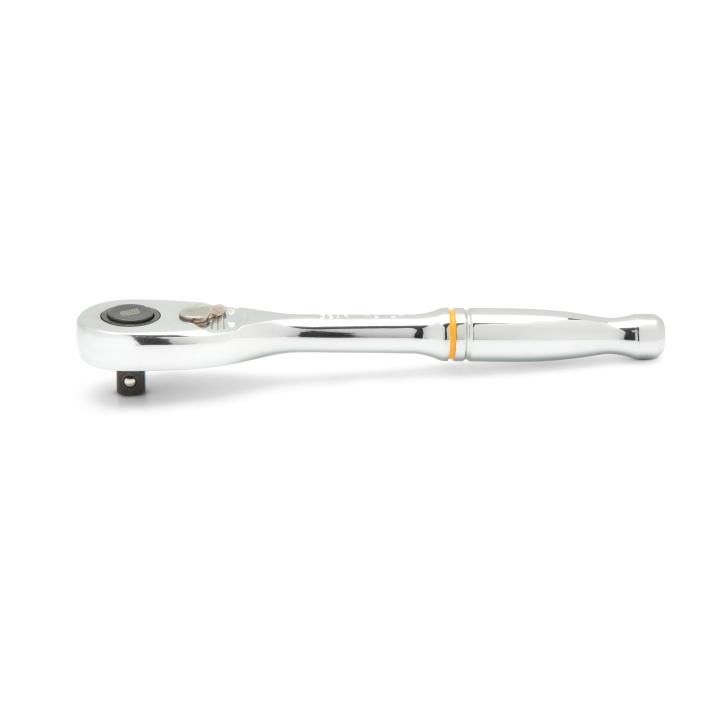GEARWRENCH 81014T 1/4" Drive 90 - Tooth Quick Release Teardrop Ratchet 5" - Mississauga Hardware Centre Inc