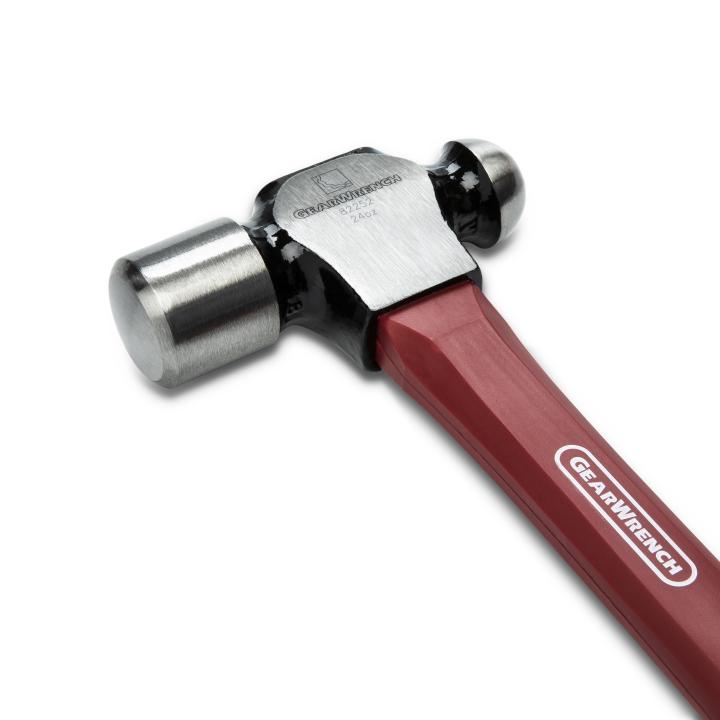 GEARWRENCH 82252 24 oz. Ball Pein Hammer with Fiberglass Handle - Mississauga Hardware Centre Inc