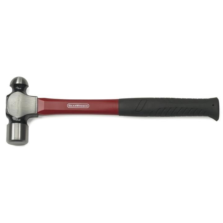 GEARWRENCH 82253 32 oz. Ball Pein Hammer with Fiberglass Handle - Mississauga Hardware Centre Inc