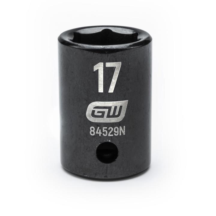 GEARWRENCH 84529N 1/2" Drive 6 Point Standard Impact Metric Socket 17mm - Mississauga Hardware Centre Inc