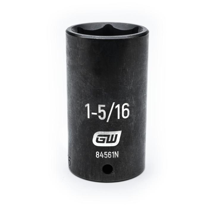 GEARWRENCH 84561N 1/2" Drive 6 Point Deep Impact SAE Socket 1 - 5/16" - Mississauga Hardware Centre Inc