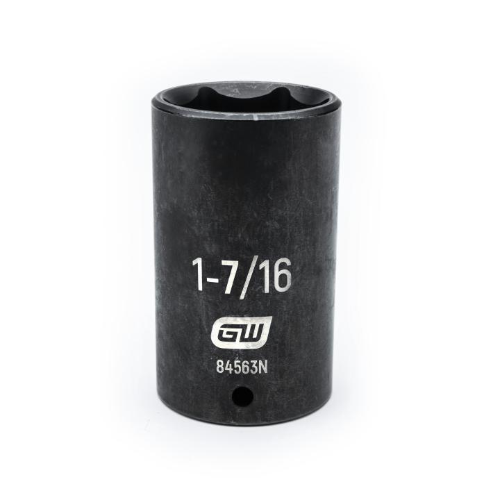 GEARWRENCH 84563N 1/2" Drive 6 Point Deep Impact SAE Socket 1 - 7/16" - Mississauga Hardware Centre Inc