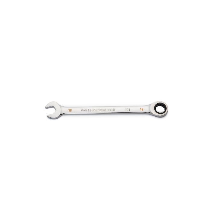 GEARWRENCH 86918 18mm 90 - Tooth 12 Point Ratcheting Combination Wrench - Mississauga Hardware Centre Inc