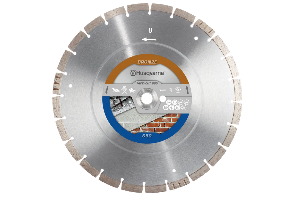 Husqvarna 16in Diamond Blade - TACTI-CUT™ S50 PLUS