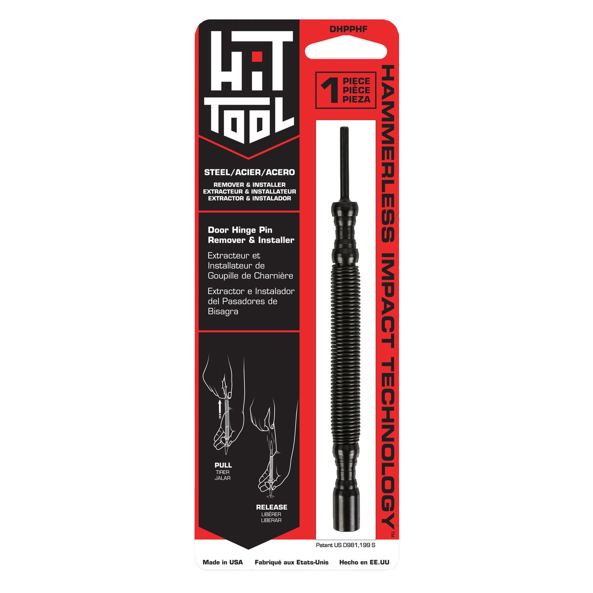 HiT TOOL Door Hinge Pin Remover & Installer - Mississauga Hardware Centre Inc