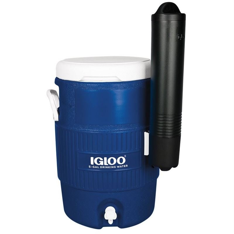 igloo 5 Gal Cooler With Seat Top and Cup Dispenser - Mississauga Hardware Centre Inc